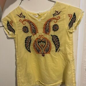Gucci yellow girls shirt